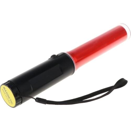 YYDS Powerful LED Flashlight Plastic Traffic Wand Torch 4 Modes Flash
