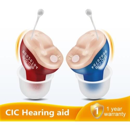 Newest Wide-Frequency Hearing Aids Super Mini Digital Sound Amplifier Micro Wireless For Elderly Best Invisible Hearing Device