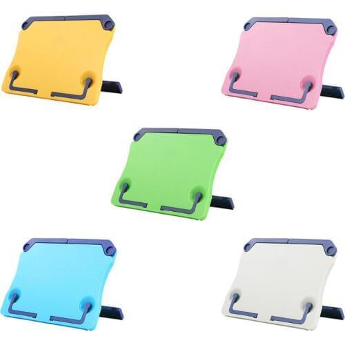 Portable Folding Phone Stand Desktop Organizer Flat Holder for iPad iPhone Multifunction Book Music Stand Magazine Reading Frame