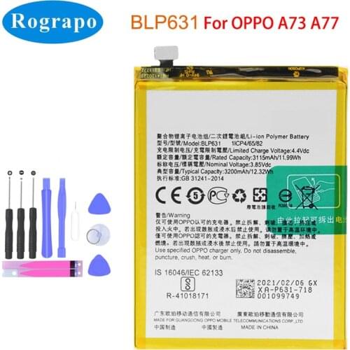 Rograpo Oppo F5 Youth Phone Batteries