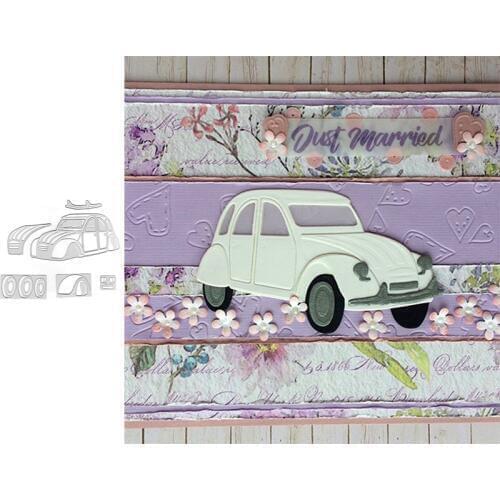 Car Metal Cutting Dies for Scrapbooking Paper Craft Embossing Die Card Making Stencils New 2019
