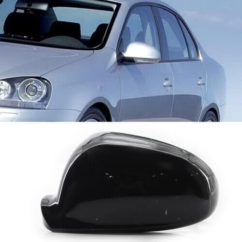 Style Gloss Black Side Mirror Cover Door Mirror Cover Gloss Black for VW Golf 5 Variant GTI MK5 EOS Golf 5 6 Plus