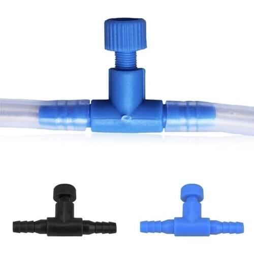 T Shape 2 Way Air Volume Regulating Valve Fish Tank Oxygen Pump Aquarium Supply