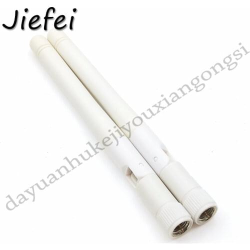 100PCS WHITE 2.4GHz 3dBi RP SMA Omni WIFI Antenna for wireless router connector Selling