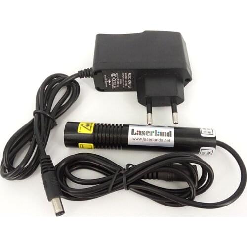 18100 Waterproof 650nm 50mW 100mW Dot Line Locator 658nm Red Laser Module Diode Adapter Mount for Stone Cutting Damp Environment