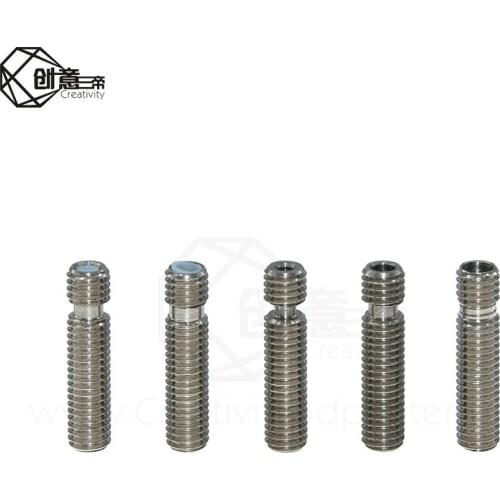 5PC 3d printer throat V5 PTFE tube MK8 throat feed MK8 nozzle throat for 3d printer extruder hotend 1.75mm 3.0mm 1pcs