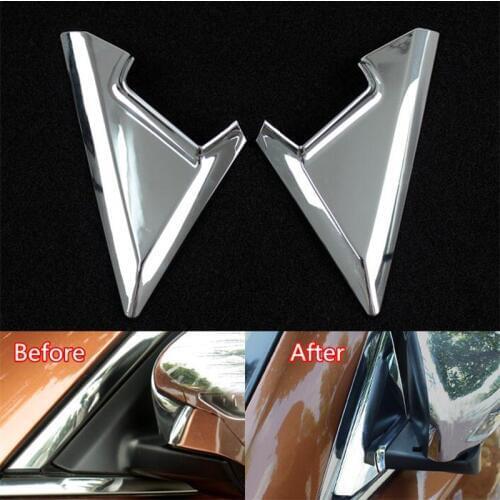 Car Styling Accessories Front Triangle Window Decoration Trim Cover Frame Sequins For Nissan X-Trail 2014 2015 2016 2017 2018