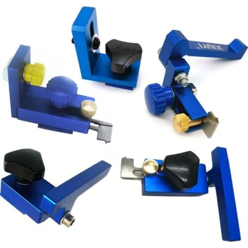 Miter Track Stop Aluminum Flip Stop T Slot Miter Gauge Fence Connector Woodworking Saw Table Sliding Brackets Chute Limiter