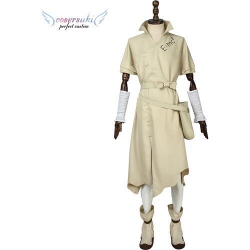 Anime Dr. Stone Costume Senku Ishigami Cosplay Senku Adult White Male Full Set Custom Halloween Christmas Carnival Party