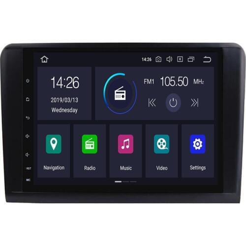 Android 10 4G 64G car GPS For Mercedes Benz ML GL W164 ML350 ML500 GL320 radio stereo navigation NO DVD PLAYER
