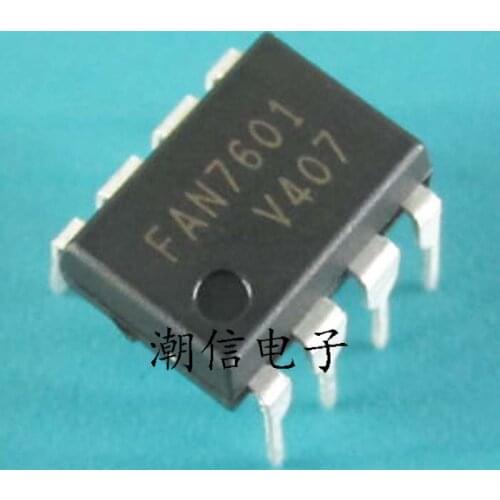 Free shipping new%100 new%100 FAN7601 DIP-8