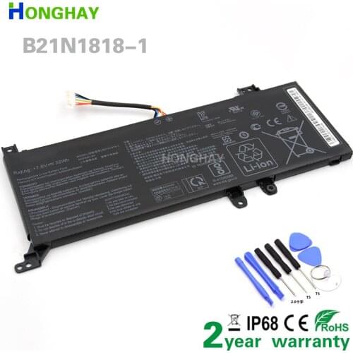 HONGHAY B21N1818-1 Laptop battery for ASUS Y5200F Y5200FB FL8700 FL8700F X409F X409FB B21N1818-3