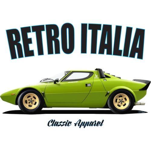 2019 Summer New Style Italian Classic Car Fans StratoS T-Shirt. Retro Italia. Stratos. Abarth. Rally Champion.T Shirt Business