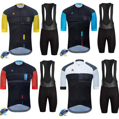 Mens Cycling Jersey 2021 RX Pro Team Cycling Set Summer Short Sleeves Bike Uniform Breathable MTB Sportwears Ropa De Hombre