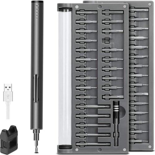 CS03B 55 in 1 Mini Electric Screwdriver Kit Tools Repair For Phone & Glasses & Computers & Tablet