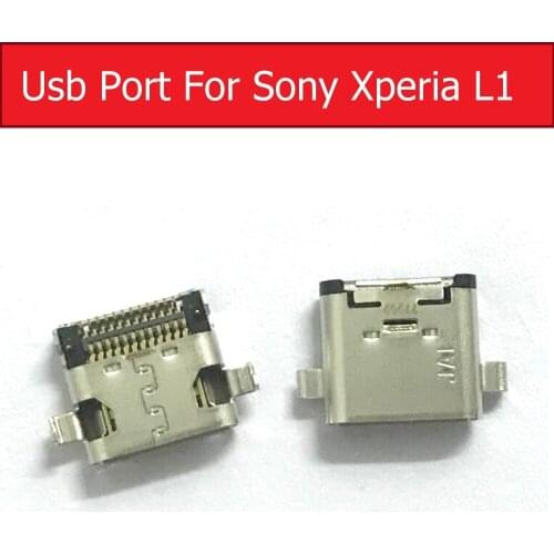 New USB Charging port For Sony Xperia L1 G3311 G3313 Mirco USB Connector Sync Date Charger Plug Dock Replacement Repair Parts