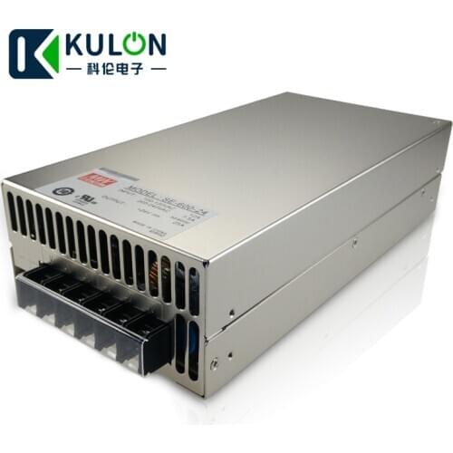 Original MEAN WELL SE-600-24 Single output 600W 25A 24V Meanwell Power Supply AC 110V/220V to DC 24V