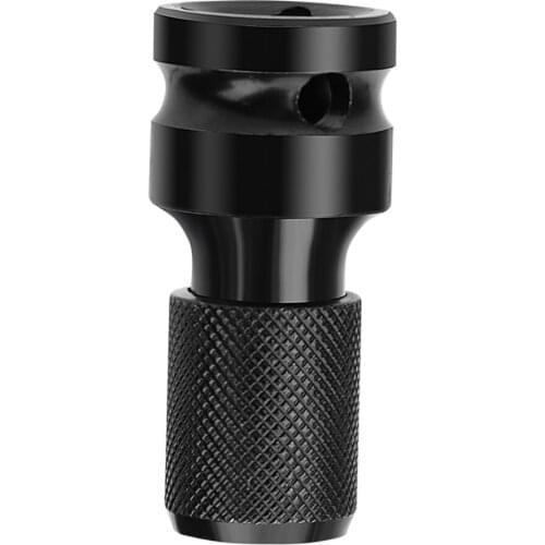 Bit Socket Adapter 6.35mm/12.7mm Quick Release Chuck Wrench Step Drill Convertor 1/2" Drive To 1/4" Hex Shank Converter