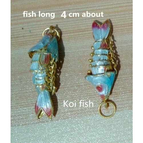 5pcs Cloisonne Colorful Lucky Koi Fish Charms Handmade Carp Pendant Accessories DIY Jewellery Making Bracelet Necklace Earrings