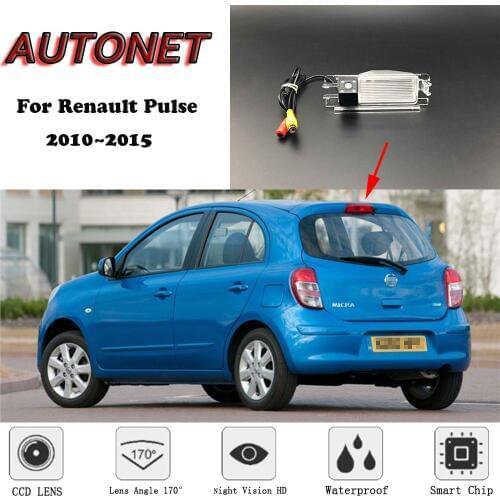 AUTONET Backup Rear View camera For Nissan Micra K13 2010~2014 Night Vision/parking Camera or Bracket