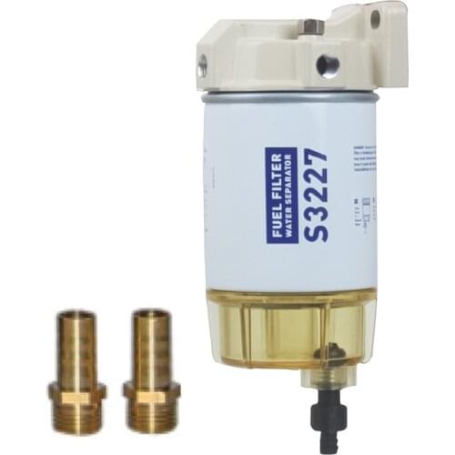 S3227 Marine Boat Fuel Filter Diesel Fuel Water Separator filter for Marine Engine Boat 10 Micron 320R-RAC-01