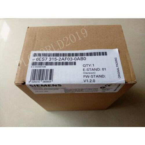 Siemens 6ES7315-2AF03-0AB0 SIMATIC S7 300 CPU315 2DP CPU Interface Power Supply 6ES7 315-2AF03-0AB0