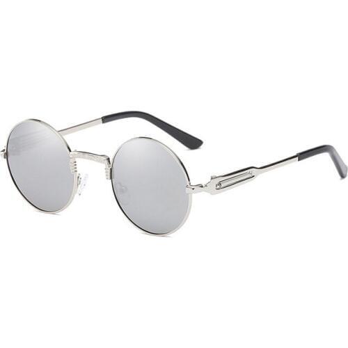 Vintage Steampunk Sunglasses Women Men Round Sun Glasses for Outdoor Retro Eyewear Shades Oculos Goggles 0926WD