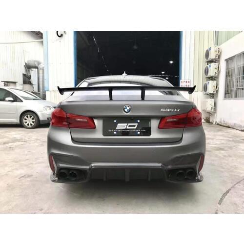 Carbon Fiber Rear Trunk Roof Lip Universal Spoiler Wing Fits For BMW G30 G38 F22 F80 F82 F83 F87 E92 E46 M2 M3 M4 M5 M6