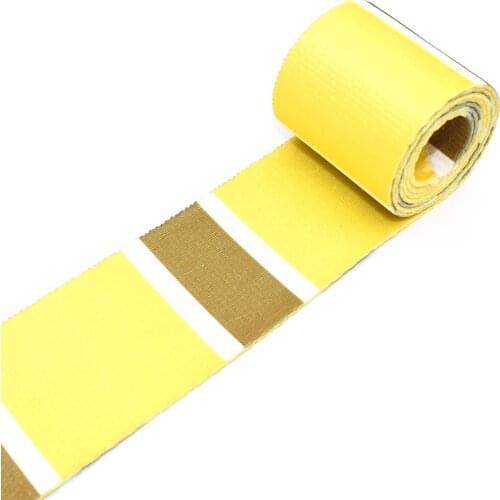 2"Yellow Ribbons Jacquard Ribbons Webbing Belt Dog Collar Webbing Striped Webbing Leash Ribbon for DIY Garment Textile Sewing