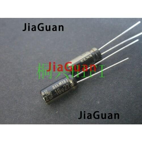 10PCS NEW ELNA RFS SILMIC II 16V22UF 5X11MM SILMICII 22UF 16V hot sale SILMIC2 22uf/16v audio capacitor 22uf16v