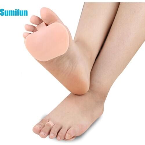 2Pcs Silicone Gel Toe Separator Correction Straightener Orthopedic Metatarsal Rings Hammer Feet Care Shoes Cushion Pads Z32601