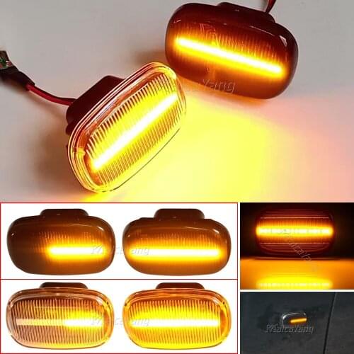 2x Side Marker Lamp Led Dynamic Turn Signal Light For Toyota Celica Corolla Caldina Avensis Starlet Prius Fielder Verso Runx MR2