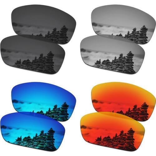 SmartVLT 4 Pairs Polarized Sunglasses Replacement Lenses for Oakley Canteen 2014 - 4 Colors