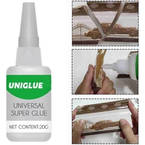 5Pcs 20ML Glue Glass Bonding Handmade Jewelry Stone Quick Dry Universal Glue For Crafts DIY Glass Ceramic Repair Gel