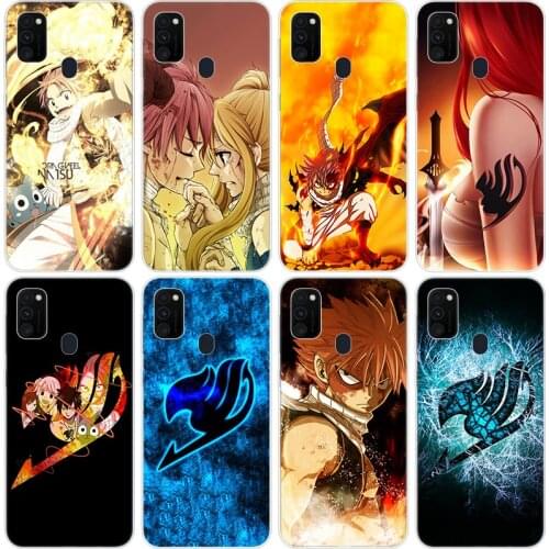 Anime Fairy Tail Case for Samsung Galaxy M11 M10S M01 M21 M31S M51 A01 J2 Core A21 A42 A6 A8 Plus J6 Plus A7 2018 Silicone Cover