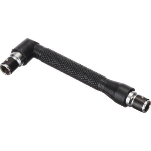 Black L-shape Dual Head Screwdriver Bits 1/4" 6.35mm Carbon Steel Mini Key Utility Tool For Home Repairing Tool