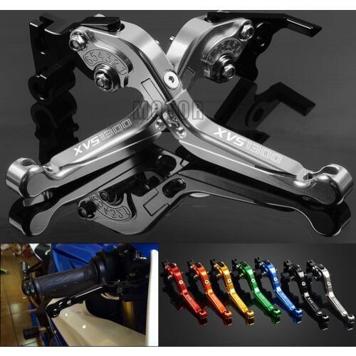 For Yamaha XVS 1300 XVS1300 V-Star Deluxe/Stryker/Stryker Bullet Cowl Motorcycle CNC Adjustable Folding Fold Brake Clutch Levers