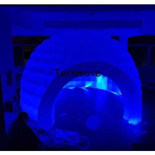 Giant inflatable dome tents large inflatable igloo tent party tents for events,inflatable sphere dome tent with led light