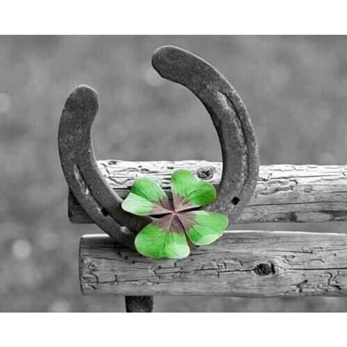 Full Drill Square Diamond 5D Diamond Painting Four-leaf clover Diamond Embroidery Cross Stitch Rhinestone Mosaic Painting