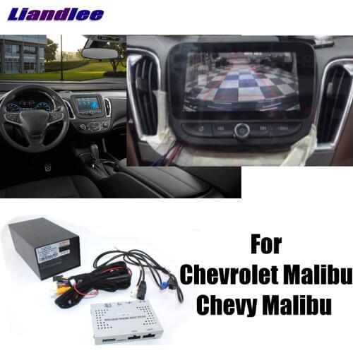 Liandlee Car Parking Camera Interface Reverse Back Up Camera Kits For Chevy For Chevrolet Malibu Display Upgrade