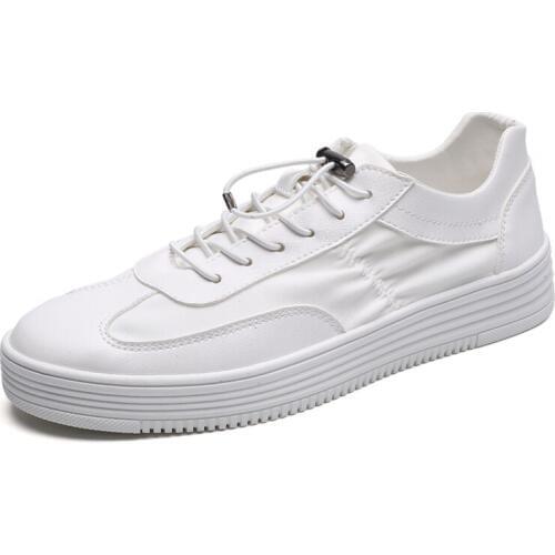 Summer 2019 New Mens Canvas Shoes Tide Casual White Lazy One Pedal Korean Mesh Material Shoes