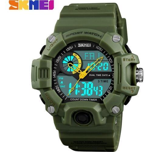 Men Sports Watches Quartz Digital Watch For Men SKMEI Luxury Brand S Shock LED Military Waterproof Men Wristwatches reloj hombre