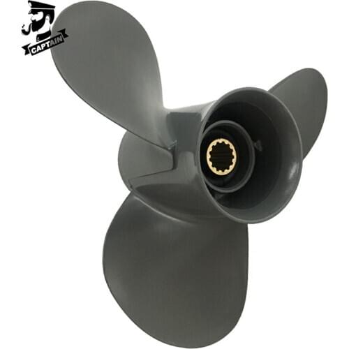 Captain Propeller 11 1/8X13 Fit Honda Outboard Engine BF35A BF40A BF40D BF45A BF50D BF50A BF60A 13 Tooth Spline 59130-ZV5-013AH