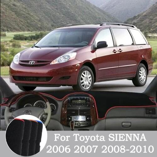 For Toyota SIENNA 2006 2007 2008 2009 2010 Anti-Slip Dashboard Cover Protective Pad Car Accessories Sunshade Carpet