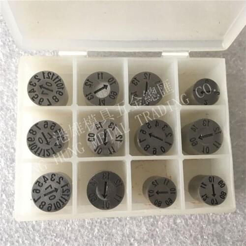 Date Stamp Series Year+Month 8mm*8mm for Plastic Injection Mould