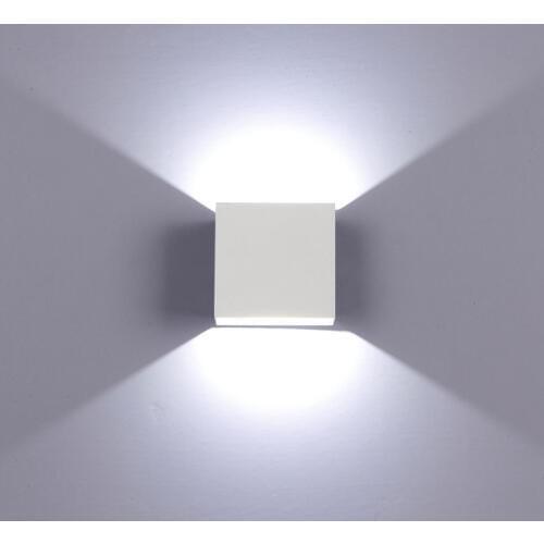 Led Wall Lamp Modern 6W Indoor Light Fixture Living Room Bedroom Bed Bedside Indoor Lighting Home Hallway Loft Dimmable Lamp