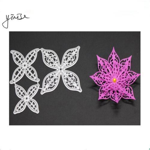 VCD89 Flower SCRAPBOOK Metal Cutting Dies For Scrapbooking Stencils DIY Album Cards Decoration Embossing Folder Die Cuts Molds