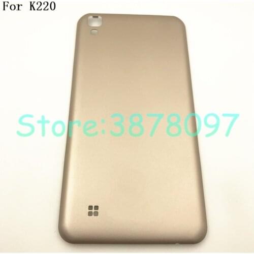 5.3 inches Battery Back Cover For LG X Power K220DS K220 Battery Back Cover Housing case Rear Door With Logo