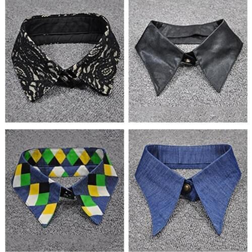 Women False Collar Choker Fashion Creative Blouse False Collar Shirt Collar Necklace Necklace Choker Clothes Accessories