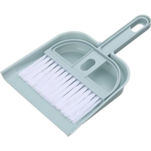 1 Set Cleaning Brush Small Broom Set Desktop Sweeper Garbage Cleaning Shovel Table Household Cleaning Tools